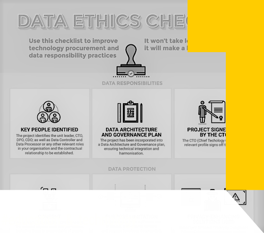 Data Ethics Checklist